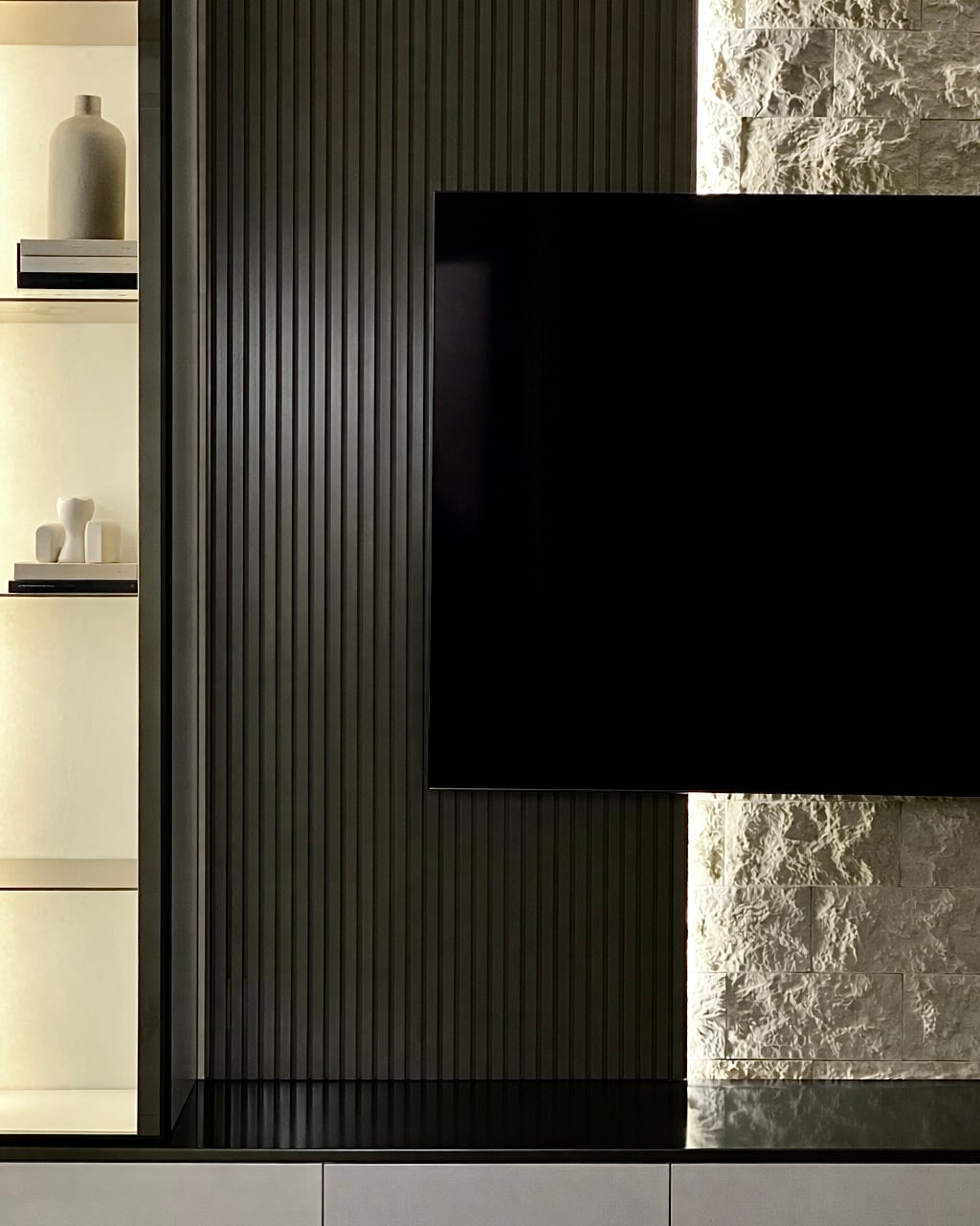 Mur Médias Harmony Interiors